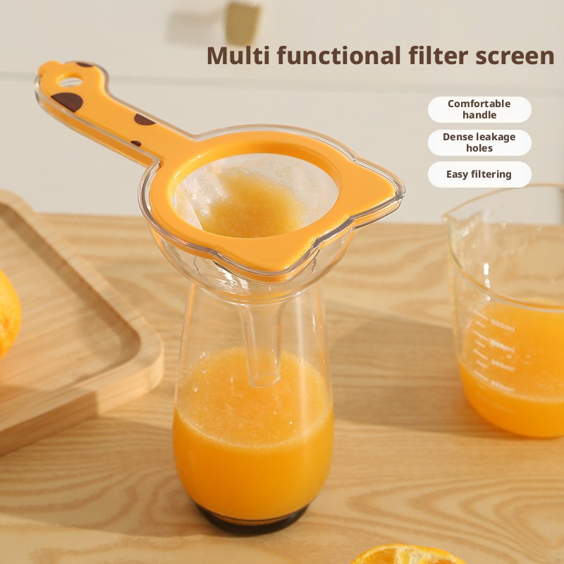 Multi-functional colander and filter screen