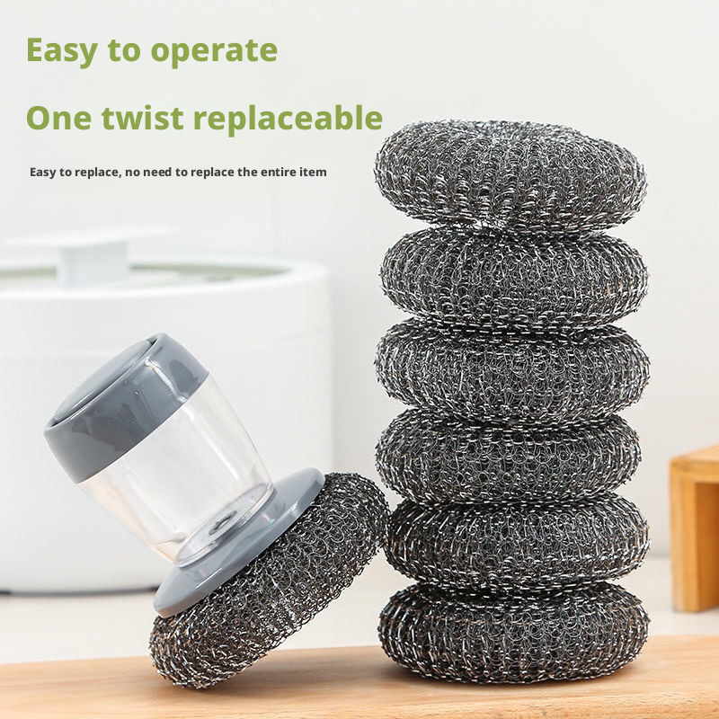 Household soft-bristled cleaning brush wire