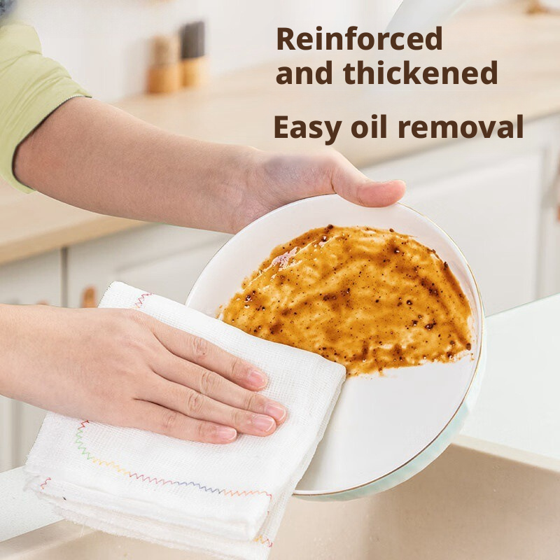 Oil-resistant dishcloth